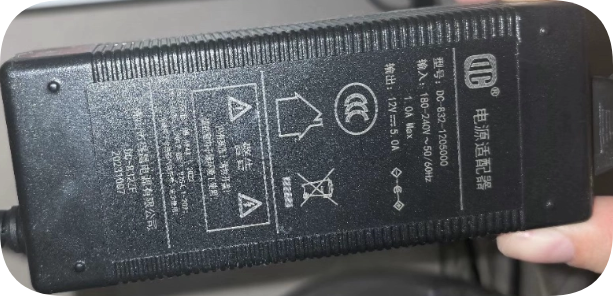 *Brand NEW*Compatible with DC (Dechang) DC-832-1205000 Power Adapter (12V 5.0A / 12V 5A,